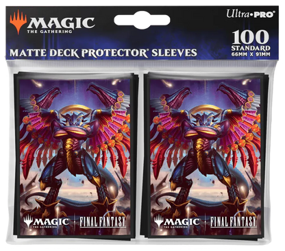 100 Standard Size Sleeves Matte - Magic the Gathering x Final Fantasy - ULTRA PRO