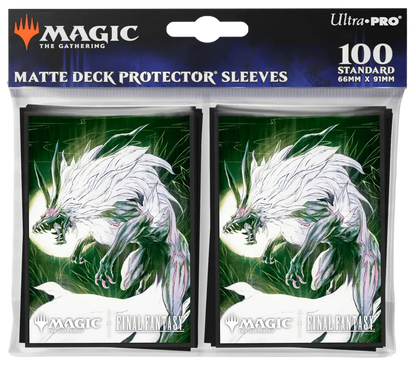 100 Standard Size Sleeves Matte - Magic the Gathering x Final Fantasy - ULTRA PRO
