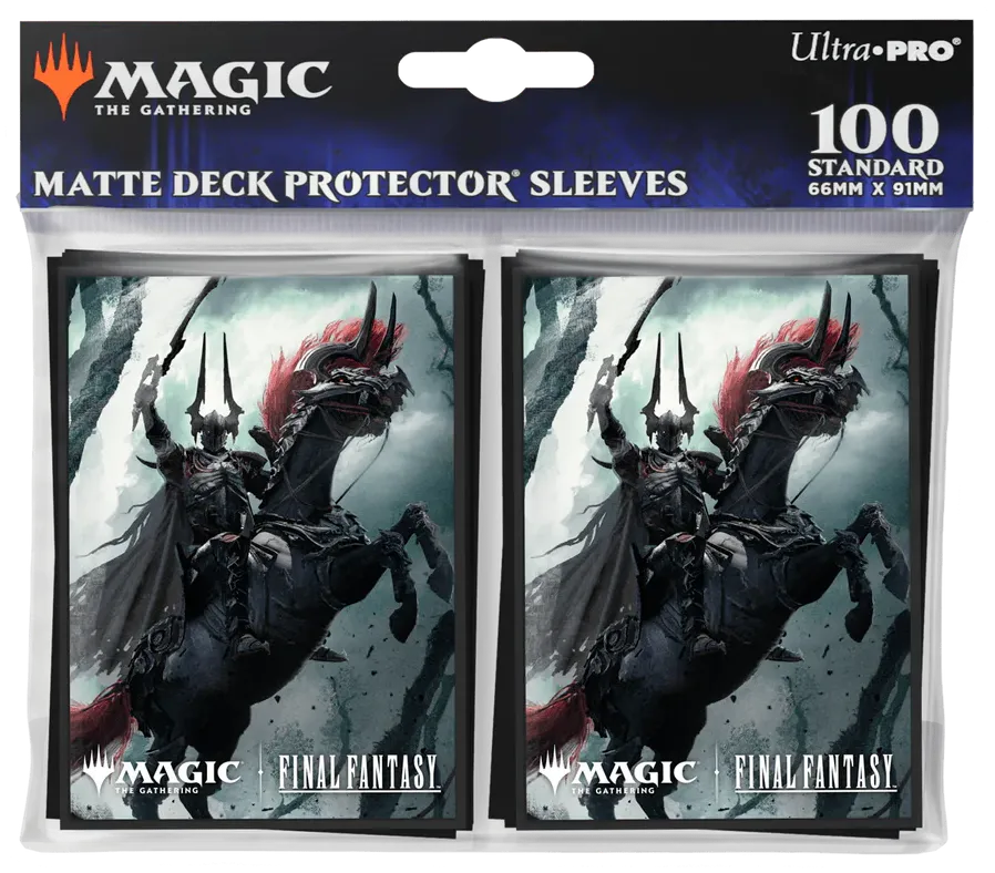 100 Standard Size Sleeves Matte - Magic the Gathering x Final Fantasy - ULTRA PRO