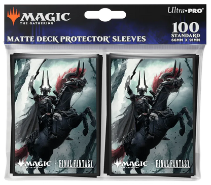 100 Standard Size Sleeves Matte - Magic the Gathering x Final Fantasy - ULTRA PRO