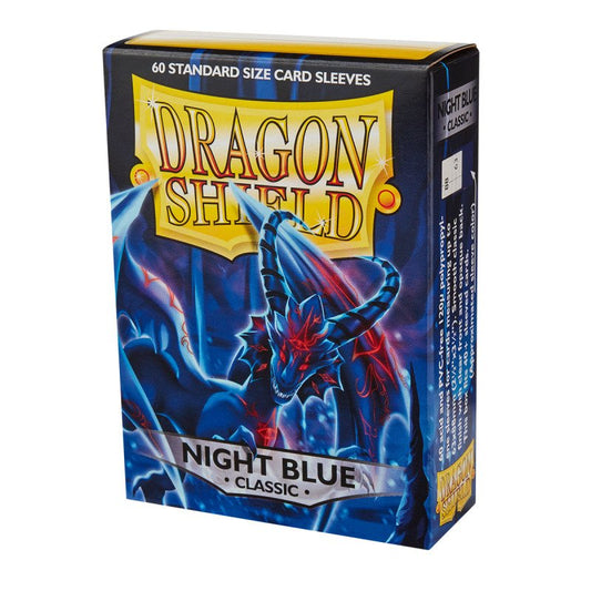 DRAGON SHIELD - Standard Sleeves: Night Blue [Classic] (60 Sleeves)