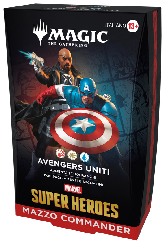BOX COMMANDER DECK - AVENGER ASSEMBLE- ENG