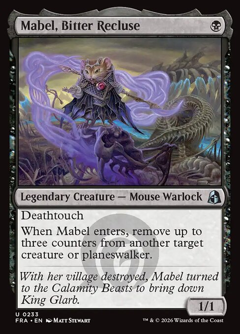 Mabel, Bitter Recluse - Reality Fracture