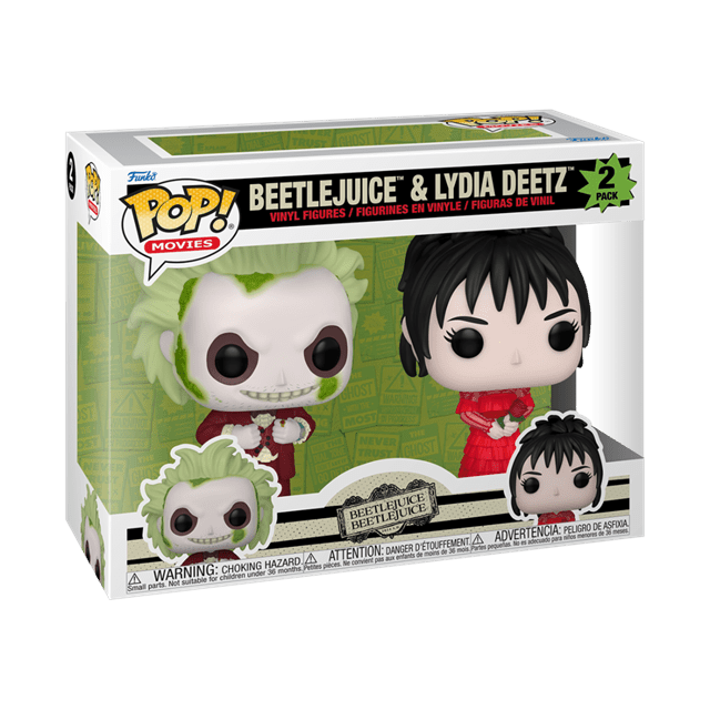 Funko POP - Beetlejuice - Beetlejuice & Lydia Deetz