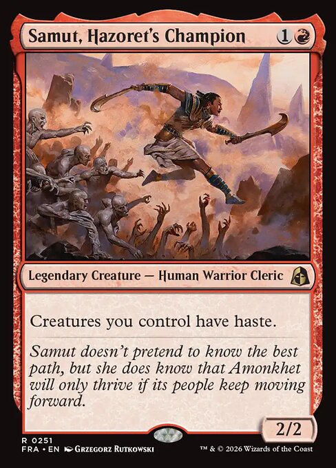 Samut, Hazoret's Champion - Reality Fracture