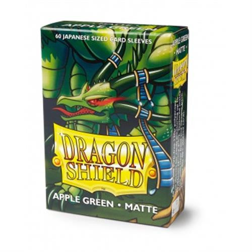 DRAGON SHIELD - 60 BUSTINE JAPANESE - MATTE APPLE GREEN