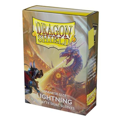 DRAGON SHIELD - 60 BUSTINE JAPANESE - MATTE DUAL - LIGHTNING