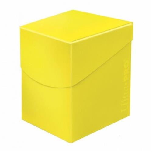 ULTRA PRO - PORTA MAZZO - ECLIPSE PRO 100+ DECK BOX - LEMON YELLOW