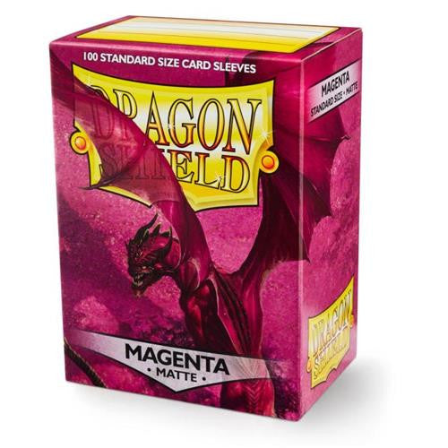 DRAGON SHIELD - 100 BUSTINE STANDARD - MATTE MAGENTA