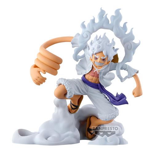 ONE PIECE - MONKEY.D.LUFFY GEAR 5 - STATUA 10CM