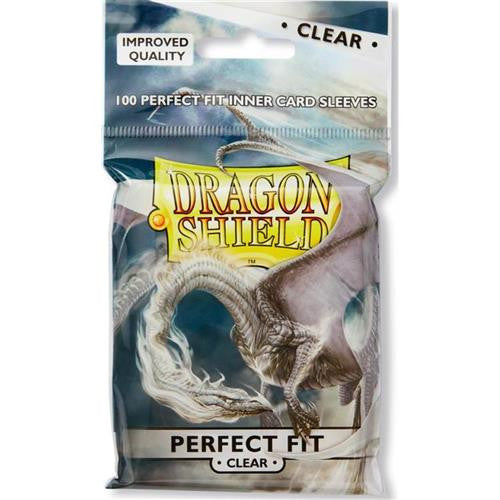 DRAGON SHIELD - 100 BUSTINE STANDARD - PERFECT FIT - CLEAR 'SANCTUS'
