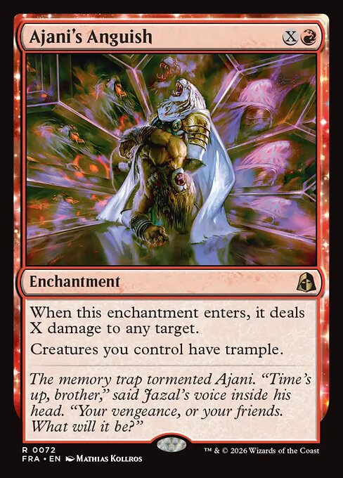 Ajani's Anguish - Reality Fracture
