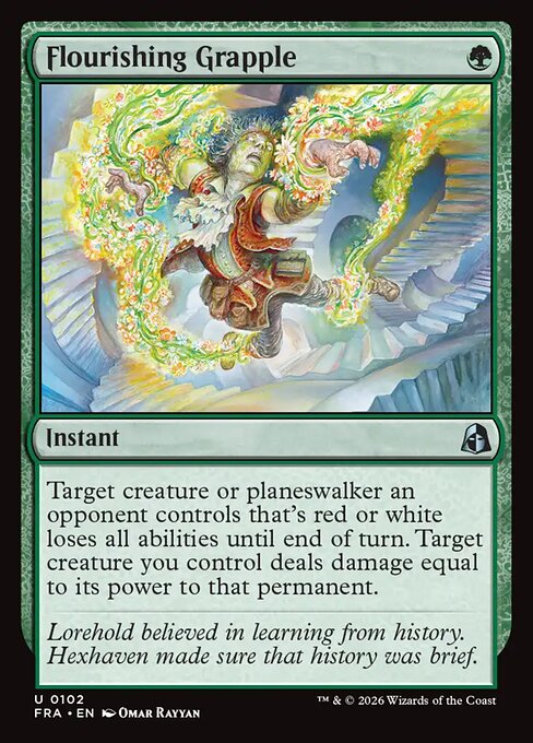 Flourishing Grapple - Reality Fracture