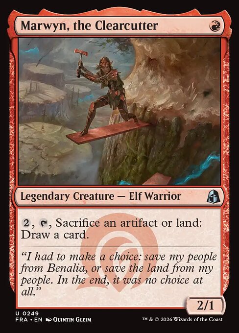 Marwyn, the Clearcutter - Reality Fracture