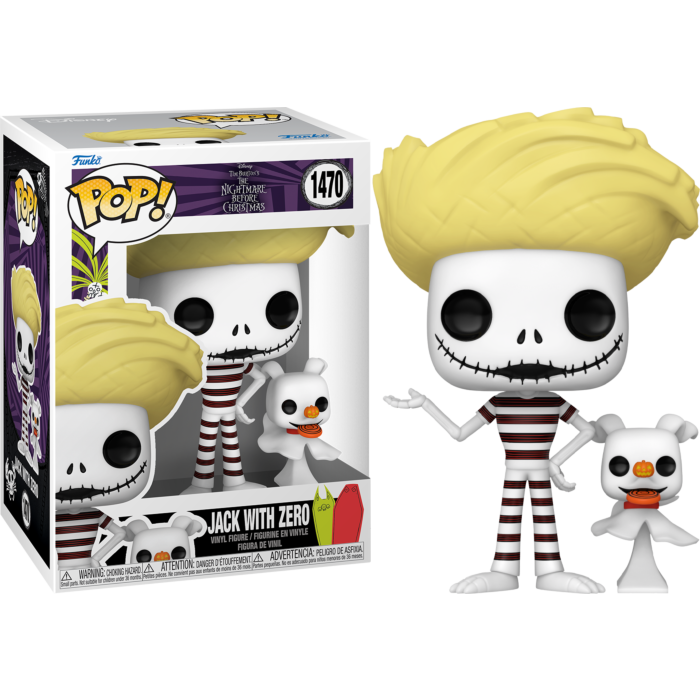 Funko POP - The Nightmare Before Christmas - Jack With Zero