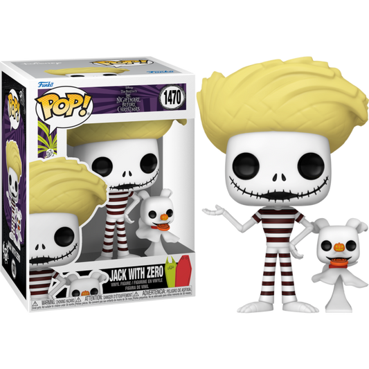 Funko POP - The Nightmare Before Christmas - Jack With Zero