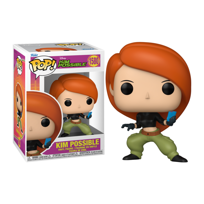 KIM POSSIBLE - POP FUNKO VINYL FIGURE 1580 KIM 9CM