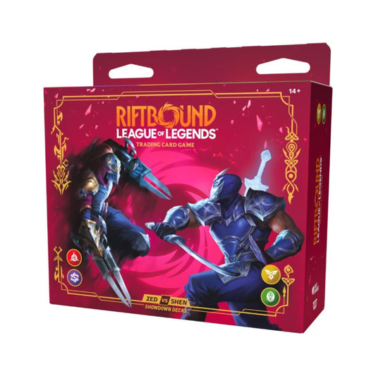 Riftbound League of Legends TCG: Vendetta – Showdown Decks Zed Vs Shen