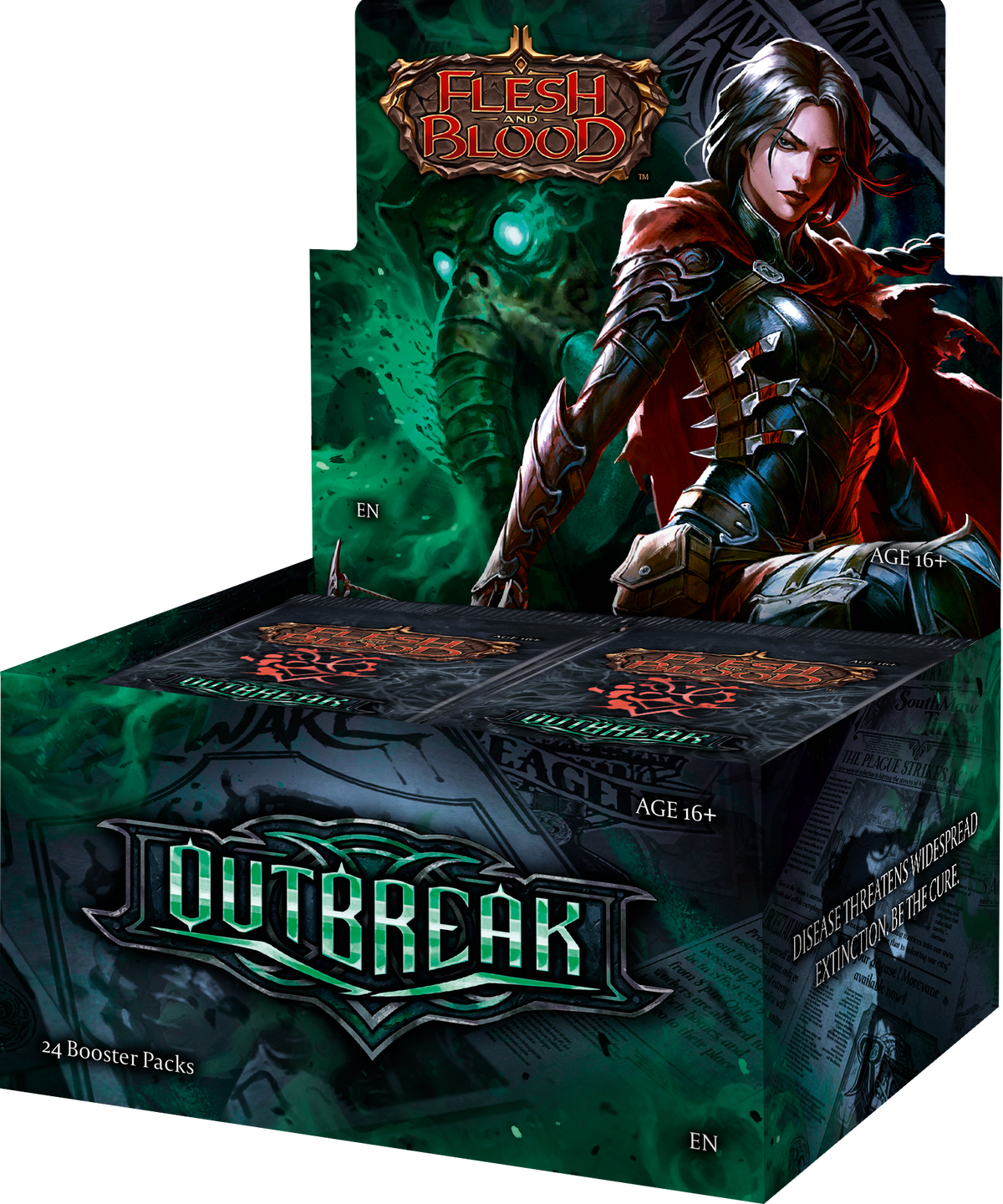 PREORDER Outbreak Box (24 buste) - ENG - FLESH AND BLOOD