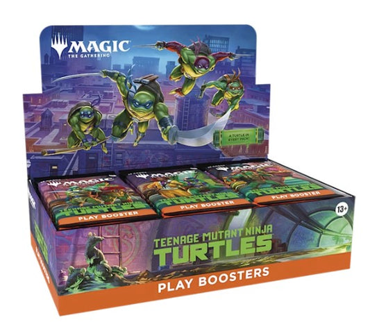 BOX PLAY BOOSTER - TEENAGE MUTANT NINJA TURTLES (30 BUSTE) - ENG