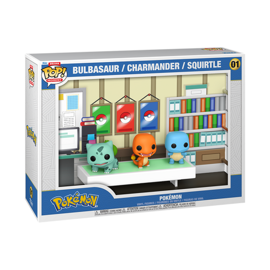 Funko POP Deluxe - Pokemon - Bulbasaur / Charmender / Squirtle