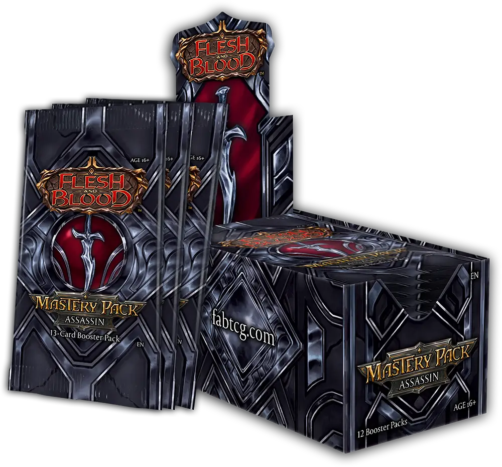 PREORDER - Mastery Pack Assassin display (12) - ENG- FLESH AND BLOOD