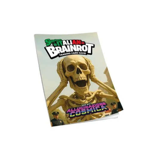 Skifidol Italian Brainrot - Trading card Game - Allucinazione Cosmica - Album Raccoglitore