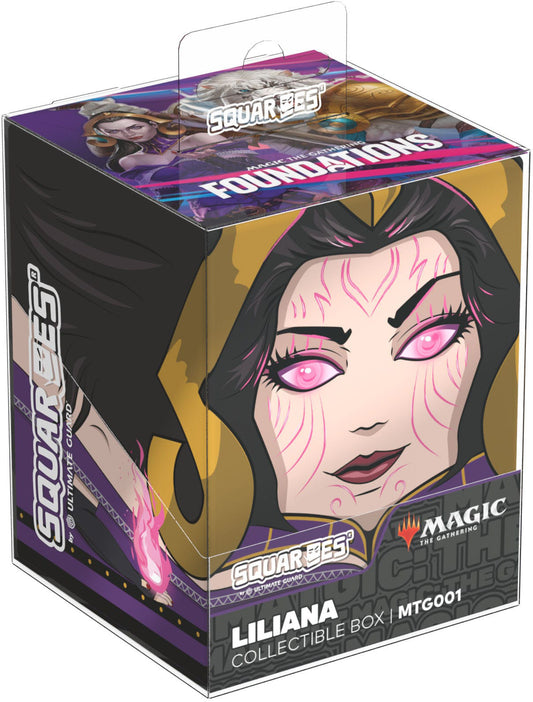 Deck Box Squares - Magic The Gathering Foundations LILIANA - ULTIMATE GUARD