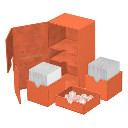 Ultimate Guard Twin Flip'n'Tray 200+ Xenoskin "Summer Edition 2025" - PEACH